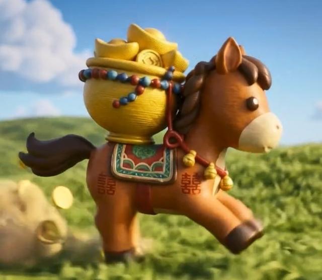 horse_馬年吉祥 3D model thumbnail