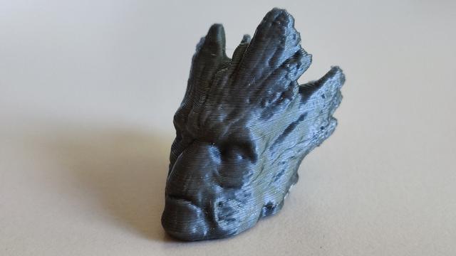 Lucky 13 Groot head 3D model thumbnail