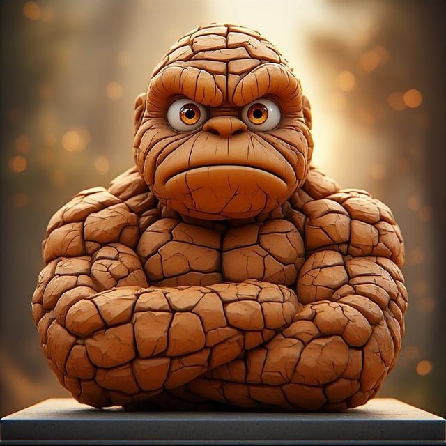 Grumpy "Ben" 3D model thumbnail