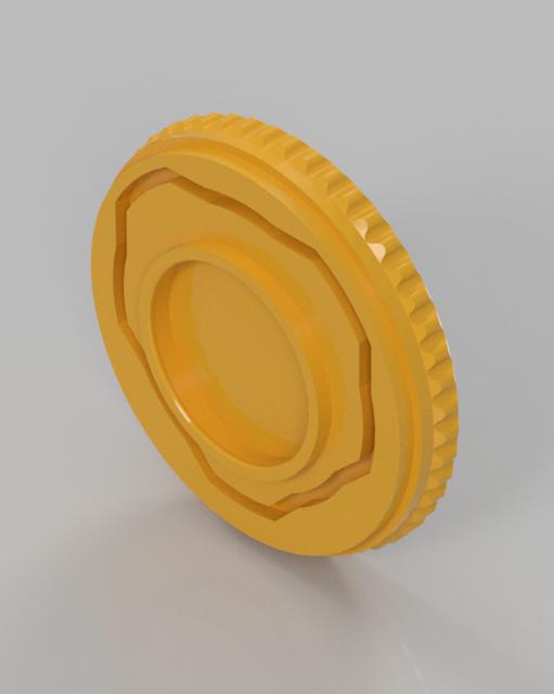 Enigma Puzzle Box – Alternative Dial with Enhanced Grip 3D model thumbnail