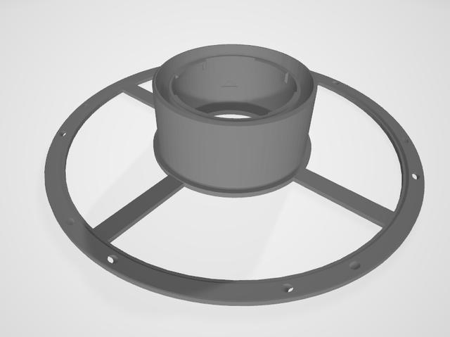 Faster Print Bambu Labs Reusable Spool 3D model thumbnail