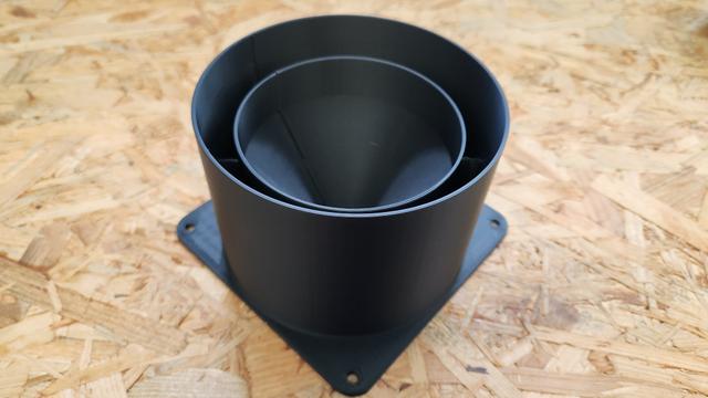 Turbine Fan 120mm 3D model thumbnail