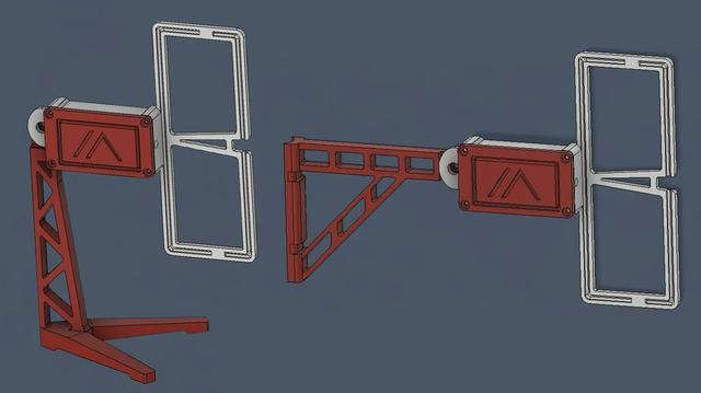 Antena Moxon 868 MHz 3D model thumbnail