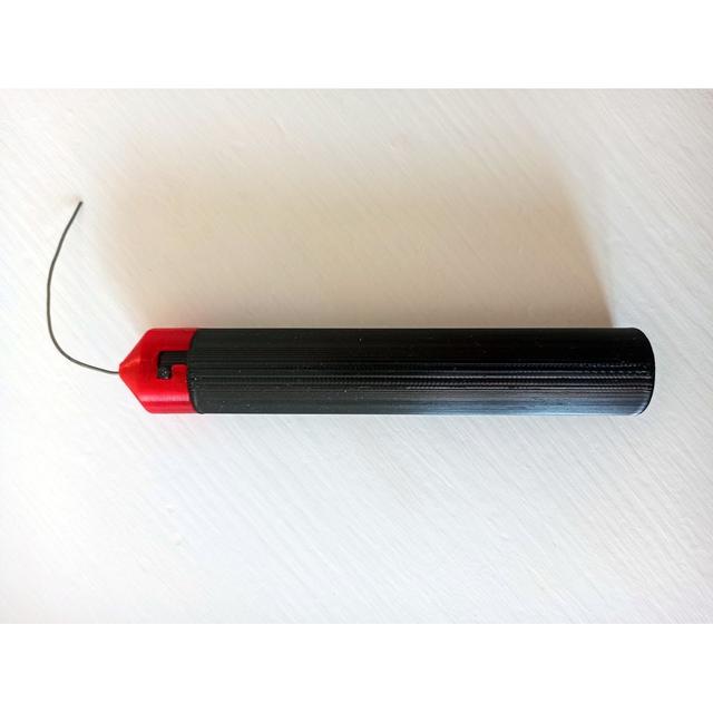 Solder wire pen tube dispenser V.2 3D model thumbnail