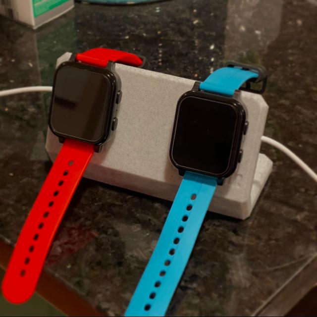 Gabb Watch Series 3 Double Charging Stand 3D model thumbnail