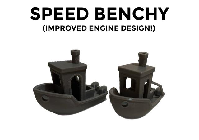 Speed Benchy (Improved) 3D model thumbnail