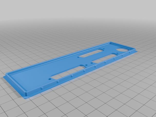 I/O Shield for HYUNDAI Electronics SUPER-88 Motherboard 3D model thumbnail