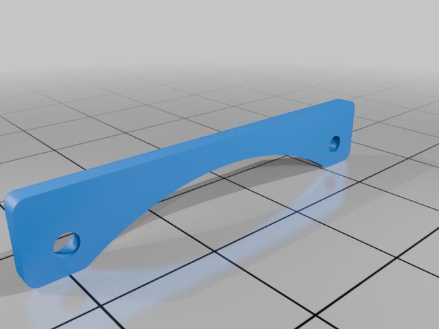 Rock and roof sliders for the Injora nylon spider panel buggy 3D model thumbnail