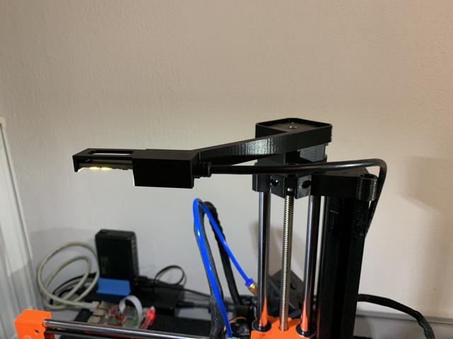 Z-axis LED USB keyring light 3D model thumbnail