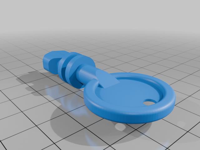 Chave caixa ratos        (key Rat case) 3D model thumbnail
