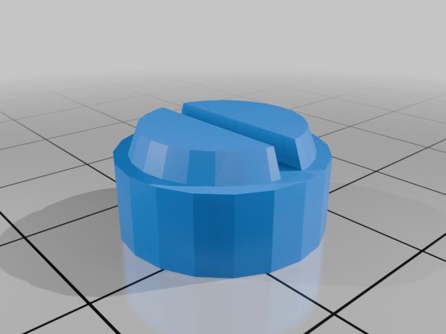 Lee 7/8oz slug Wad Full Skirt 3D model thumbnail