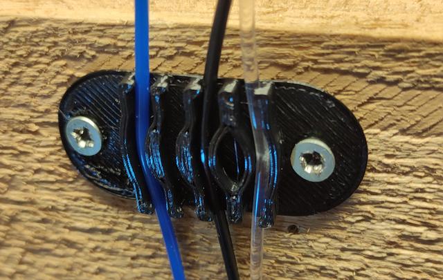 Filament Wall Holder 3D model thumbnail