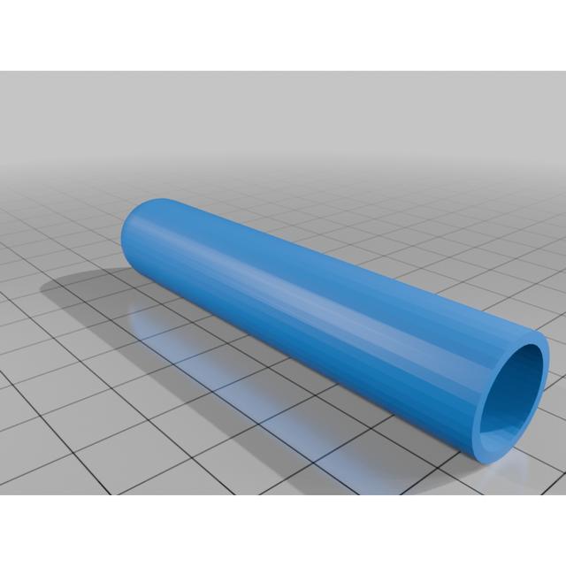 Pencil White Cane Tip - Fitted 3D model thumbnail