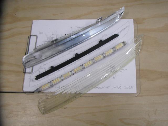 Subaru Forester SG9 - Headlight Mods 3D model thumbnail
