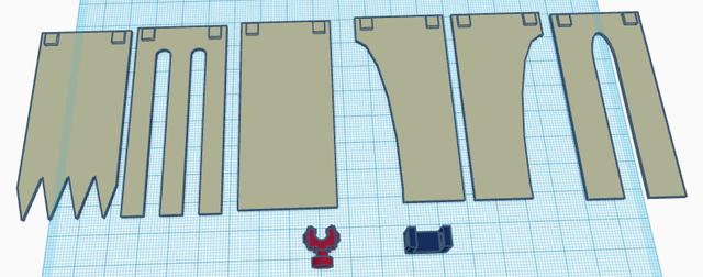 Dummy 13 capelets 3D model thumbnail