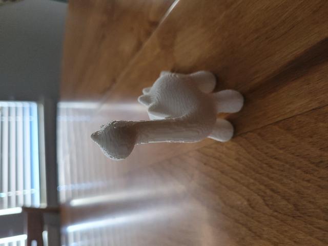 Cubic Dinosaur Toy 3D model thumbnail