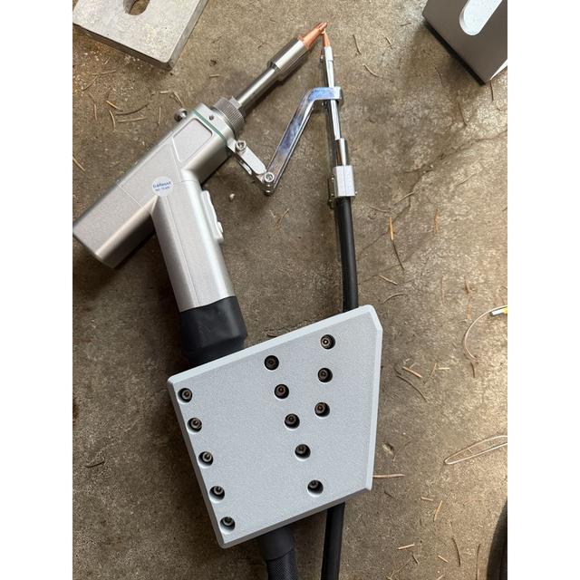 XLaserLabs X1 Pro dual wire feeder support clamp 3D model thumbnail