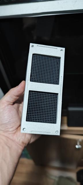 Tingkat - Creality K1s HEPA and Carbon Filter (block) Air Scrubber 3D model thumbnail