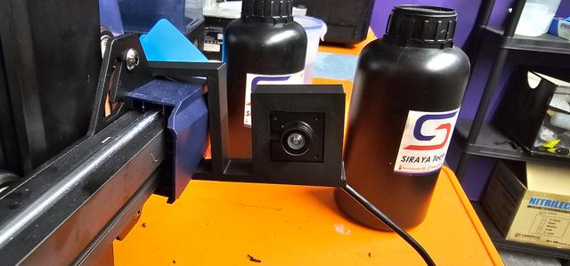 Snap On Mount for Official Anycubic Kobra 2 Camera 3D model thumbnail
