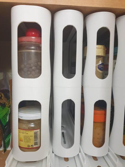 Spice Rack Pullout remix - Wide. 3D model thumbnail