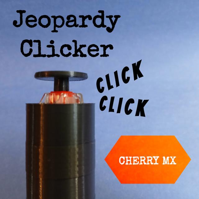 Jeopardy Clicker (Cherry MX) 3D model thumbnail
