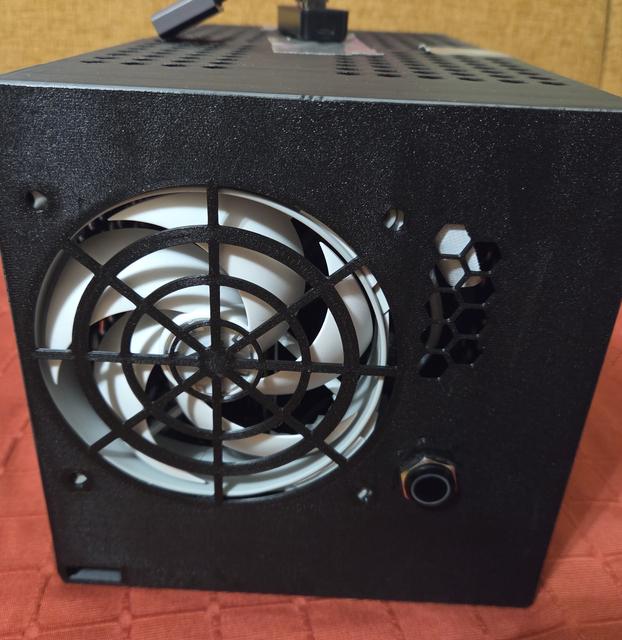 Dual Fan version of BC-250 ATX CASE with backplate cooler 3D model thumbnail