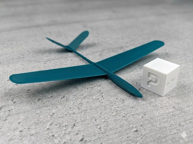 Tiny Airplane — 2g, 10 Min 3D model thumbnail