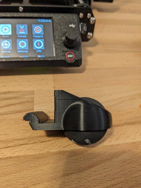 Snap-in Toolless Squash ball Feet for Prusa MK4 3D model thumbnail