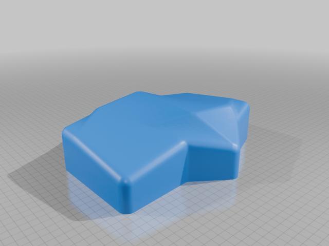 glove80 travel case 3D model thumbnail