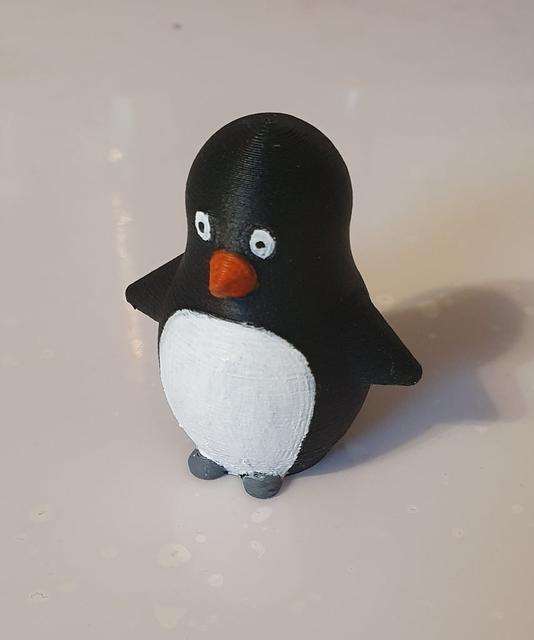 Pingouin 3D model thumbnail