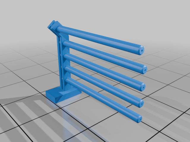 Recinzione Metallica 3D model thumbnail