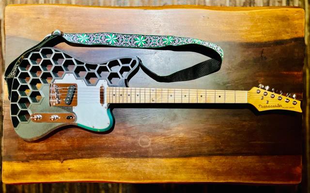 Prusacaster - Remix for Telecaster Two kit from Blackbeard's Den 3D model thumbnail