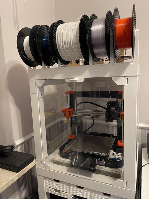 IKEA LACK Spool holder 1kg-1kg-2kg-1kg-1kg 3D model thumbnail
