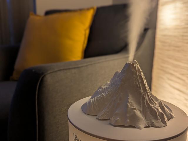 LEVOIT humidifier volcano topper 3D model thumbnail