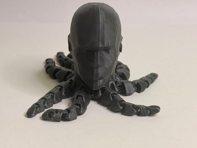 Michael Jordan Octopus 3D model thumbnail