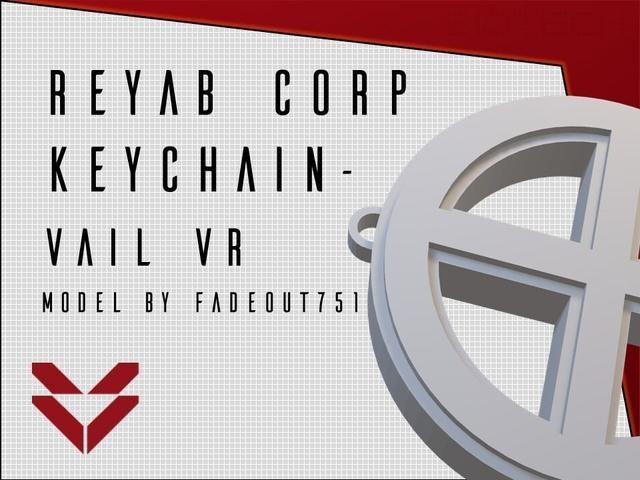 REYAB Keychain (VAIL VR) 3D model thumbnail
