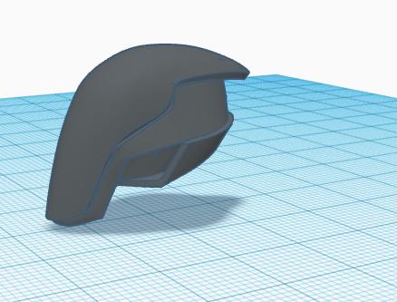 Borderlands Zero Head for Lucky 13 3D model thumbnail