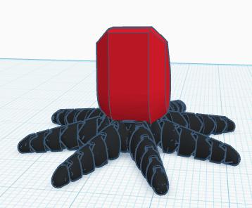 Dummy13 head with dreads! 3D model thumbnail