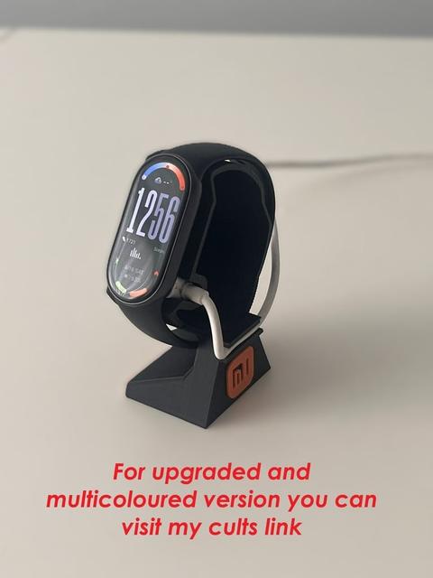 Mi Band 10 / 9 Charging Stand V0.7 3D model thumbnail