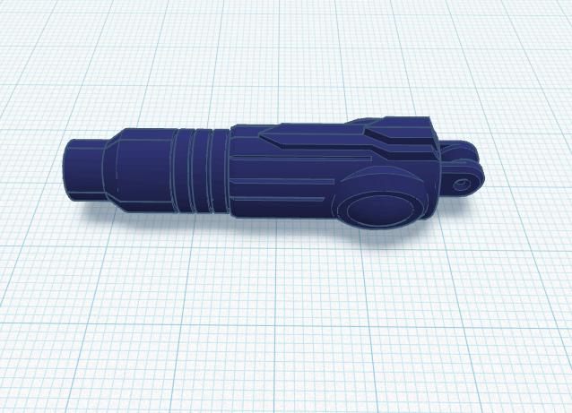 Samus's Arm Cannon for Dummy 13! 3D model thumbnail