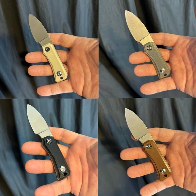 Baby Banter Fixed Blade Scales 3D model thumbnail