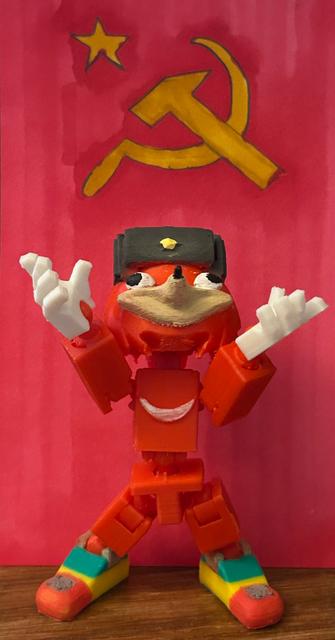Mini 13 Russian knuckles 3D model thumbnail
