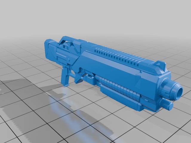 Mass Effect N7 Crusader - 144 Scale for Gundam  3D model thumbnail