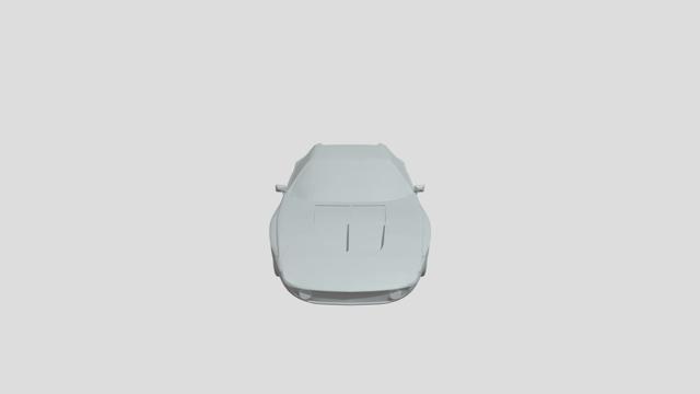 Mercedes-Benz C111 Scale1-55 for 3D-printing 3D model thumbnail