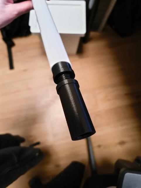 Connector PVC Prop 2,5 cm 3D model thumbnail