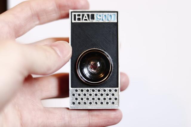 Raspberry Pi Zero 2 W hal 9000 case 3D model thumbnail