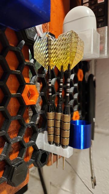 HSW Metal Dart Holder using EZ-H Insert 3D model thumbnail
