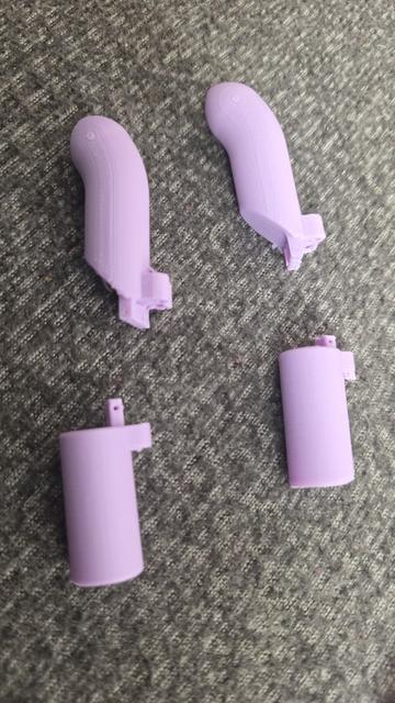 Low-Cost 3D Printed Prosthetic palm and Finger  3D model thumbnail