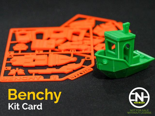 Benchy Kit Card 3D model thumbnail