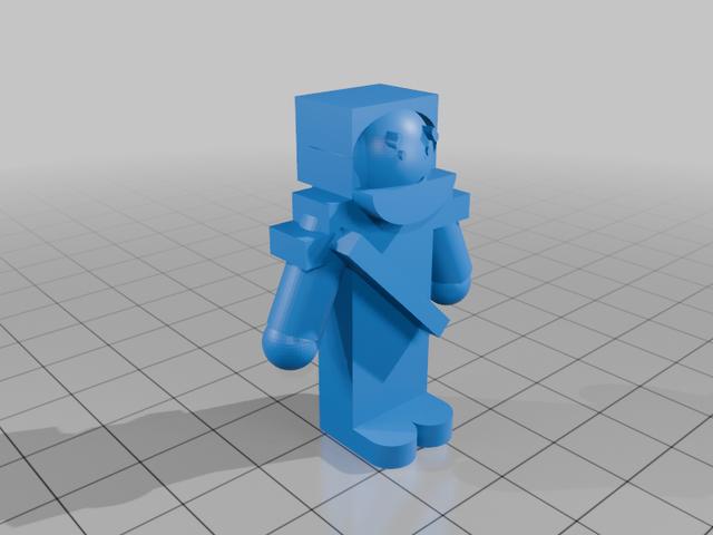Jesus loves you figure 3D model thumbnail